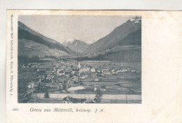 D2063) GRUSS Aus MITTERSILL - Salzburg - Tolle LITHO Karl Schwidernoch - Mittersill