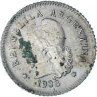 Monnaie, Argentine, 10 Centavos, 1938 - Argentine