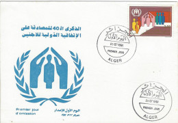 Envellope ALGERIE 1e Jour N° 1002 Y & T - Algérie (1962-...)