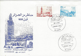 Envellope ALGERIE 1e Jour N° 1014-1015 Y & T - Algérie (1962-...)