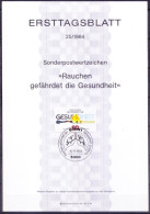 Germany, Federal Republic 1984 FDS, ETB, Tobacco Smoking - Drugs