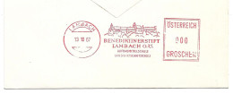 2246g: Seltener Stiftsstempel- Nulldruck Aus Lambach 1967 Auf Rückseite Eines Ersttagsbelegs. Dazu Ein Viererblock. - Lambach