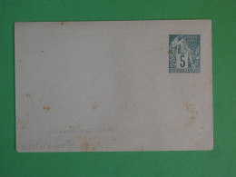 BW10 FRANCE COLONIES  BELLE  LETTRE ENTIER 1904  PARIS NON VOYAGEE++ - Otros & Sin Clasificación