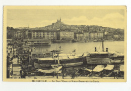 13/ CPA - Marseille - Le Port Vieux Et Notre Dame De La GArde - Vieux Port, Saint Victor, Le Panier