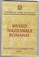 REPUBBLICA ITALIANA  2000 LIRE 1999 Museo Nazionale Romano Fdc - Jahressets & Polierte Platten