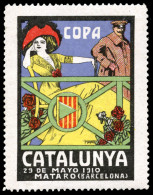 Copa Catalunya. Año 1910. Preciosa. - Autres & Non Classés