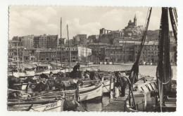 13/ CPSM - Marseille - Un Coin Du Port - Joliette, Zona Portuaria