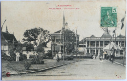 C. P. A. : CAMBODGE : PHNOM-PENH : Les Palais Du Roi, Timbre En 1906 - Cambodge