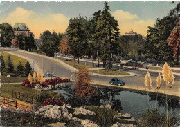 12272 "TORINO - PARCO DEL VALENTINO - IL LAGHETTO" COLORATA  SU NEGATIVO, CART. ORIG. SPED. 1968 - Parks & Gärten