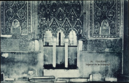 Judaika CPA Toledo Kastilien La Mancha Spanien, Interior De La Sinagoga - Altri & Non Classificati
