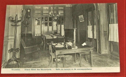 BRUXELLES -  Grand Hôtel Des Boulevards  - Salle De Lecture Et De Correspondance - Cafés, Hôtels, Restaurants