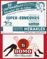 Lot De 7 Buvards Divers. Bomo, Héraklès, Samaritaine, Doisouple, Superphosphate, Portland, Mokarex. - Colecciones & Series