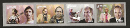 Norway Norge 2012 Norwegian Popular Music (IV): Singer, Mi 1791-1794  MNH(**) - Unused Stamps