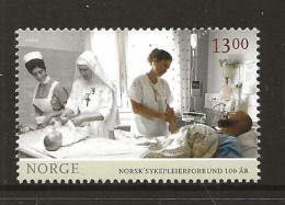 Norway Norge 2012 Centenary Of The Professional Association For Nursing Profession, Mi 1795  MNH(**) - Ongebruikt