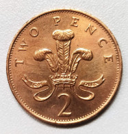 Grande Bretagne - 2 Pence 1987 - 2 Pence & 2 New Pence
