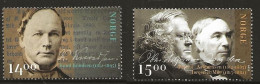 Norway Norge 2012 200th Birthday Of Knud Knudsen And Peter Christen Asbjørnsen; Jørgen Moes Death Mi 1796.1797  MNH(**) - Nuevos