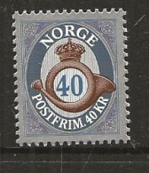 Norway Norge 2012 Definitive Stamp: Post Horn, 40kr  Mi 1798  MNH(**) - Unused Stamps
