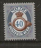 Norway Norge 2012 Definitive Stamp: Post Horn, 40kr  Mi 1798  MNH(**) - Neufs