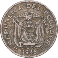 Monnaie, Équateur, 20 Centavos, 1946 - Ecuador