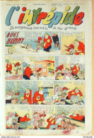 L'Intrépide 1953 N°188 BUFFALO BILL BUGS BUNNY ZOE FANFAN La TULIPE - L'Intrepido