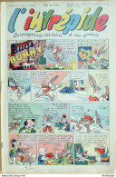 L'Intrépide 1954 N°224 BUFFALO BILL BUGS BUNNY ZOE FANFAN La TULIPE - L'Intrépide