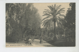 MONACO - MONTE CARLO - Les Jardins (cachet Militaire Au Dos DEPOT COMMUN DES 163ème & 363ème R.I. 30ème Cie ) - Monte-Carlo