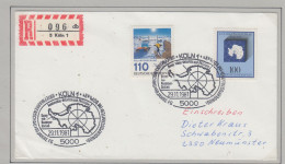 Germany Antarktis  Registered Letter 2 Ca Koln 29.11.1981 (IT159A) - Forschungsprogramme