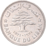 Monnaie, Liban , 50 Piastres, 1971 - Liban
