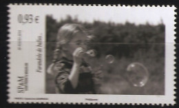 Saint Pierre Et Miquelon 2014 N° 1098 ** Farandole De Bulles, Jeux D'enfant, Bulles De Savon, Fillette, Tresses, Nature - Unused Stamps