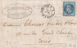 France Poste Ferroviaire - Lettre - Railway Post