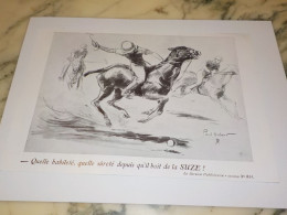 ANCIENNE PUBLICITE POLO  ET SUZE 1938 - Alkohol