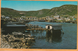 Petty Harbour Newfoundland Canada Old Postcard - Sonstige & Ohne Zuordnung