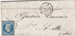 France Poste Ferroviaire - Lettre - Spoorwegpost