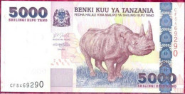 Bank Notes Africa Tanzania Tanzania 5000 Shillings 2003 UNC. - Tanzania