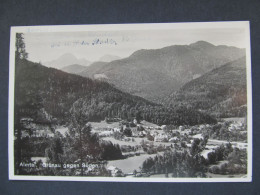 AK Grünau Im Almtal Bahnpost Zugstempel Grünau - Wels 1940  //// D*56540 - Gmunden