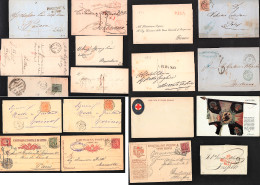 ITALY. 1800 (18) POSTAL HISTORY, STAMPLESS COVERS,ENTIRE LETTERS. COLLECTION. - Lotti E Collezioni