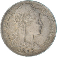 Monnaie, Colombie, 10 Centavos, 1949 - Colombie