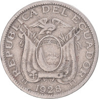 Monnaie, Équateur, 5 Centavos, Cinco, 1928 - Ecuador