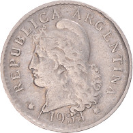 Monnaie, Argentine, 5 Centavos, 1933 - Argentine