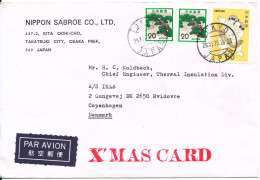 Japan Cover Sent Air Mail To Denmark Tokyo 29-11-1978 - Cartas & Documentos