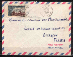 Togo, Lettre Pour Besancon, Cachet LOME R.P. - Covers & Documents