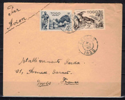 Togo, Lettre Pour Besancon, Cachet ANECHO - Lettres & Documents