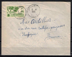 Togo, Lettre Pour Dordogne, Cachet ATAKPA - Lettres & Documents