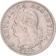 Monnaie, Argentine, 5 Centavos, 1936 - Argentinië