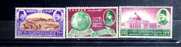 Egypt, Rare Mint Set Of 1950; , Mi-Nr. 276 - 278, Rare - Neufs