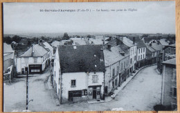 63 : St-Gervais-d'Auvergne - Le Bourg - Vue Prise De L'Eglise - Animée : Petite Animation - (n°26919) - Saint Gervais D'Auvergne