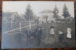 CARTE PHOTO BOULAY ? CHARETTE VERGER - Boulay Moselle