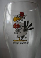 VERRE COLLECTOR ILE DE LA REUNION BIERE BEER BRASSERIES DE BOURBON MISS DODO - Glasses