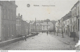 AA+  VIRTON ..-- FAUBOURG D' ARIVAL   . 1923 Vers SENSENRUTH ( Mme Veuve BLONDLET ) . ABIMEE !!    Vverso . - Virton