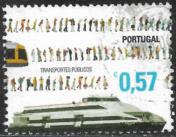 Portugal – 2005 Public Transports 0,57 Used Stamp - Oblitérés